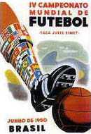 Рекламный плакат чемпионата мира 1950 года